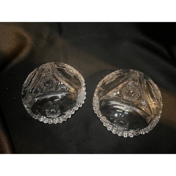 Vintage EAPG Set of 2 Berry Bowls - Picture 6 of 12